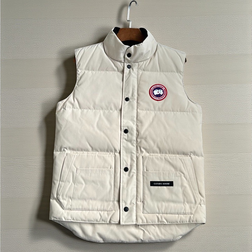 Canada Goose Cream Puffer Vest